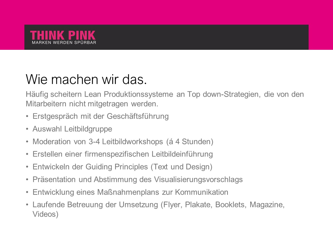 Think Pink Marketing Whitepaper Seite 5